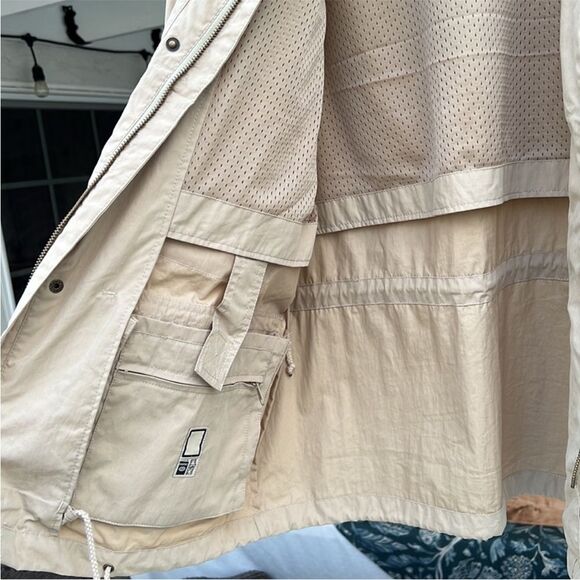 Weekender Convertible Jacket Traveler Adventure Series Khaki/Tan Mens Size Large - Picture 7 of 16